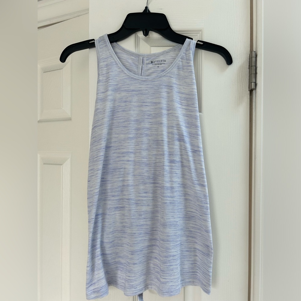 Athleta Twist Back Workout Top Size Small
